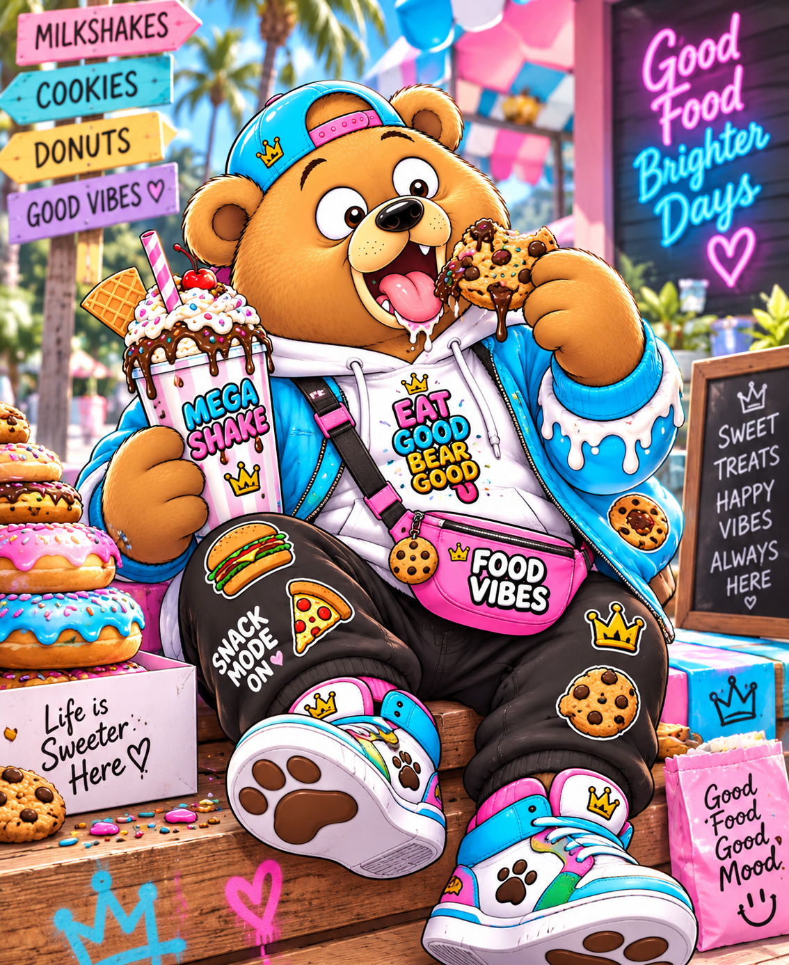 Foodie Big Back Bear