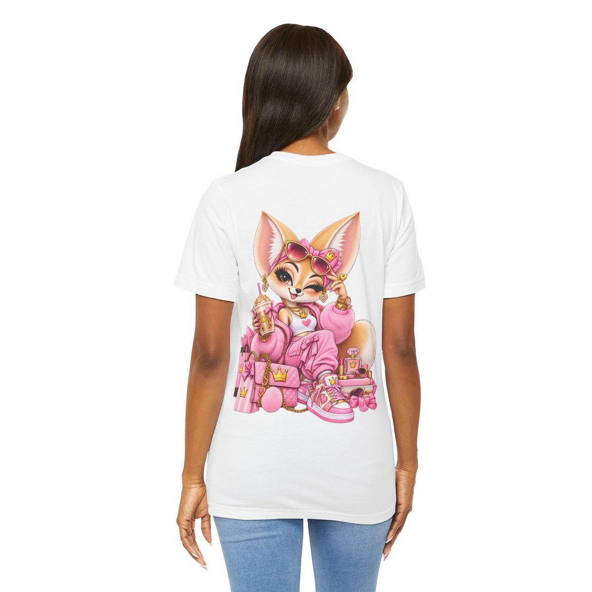 Boujee Kitty Tee — Cute Pink Cat Graphic T-Shirt