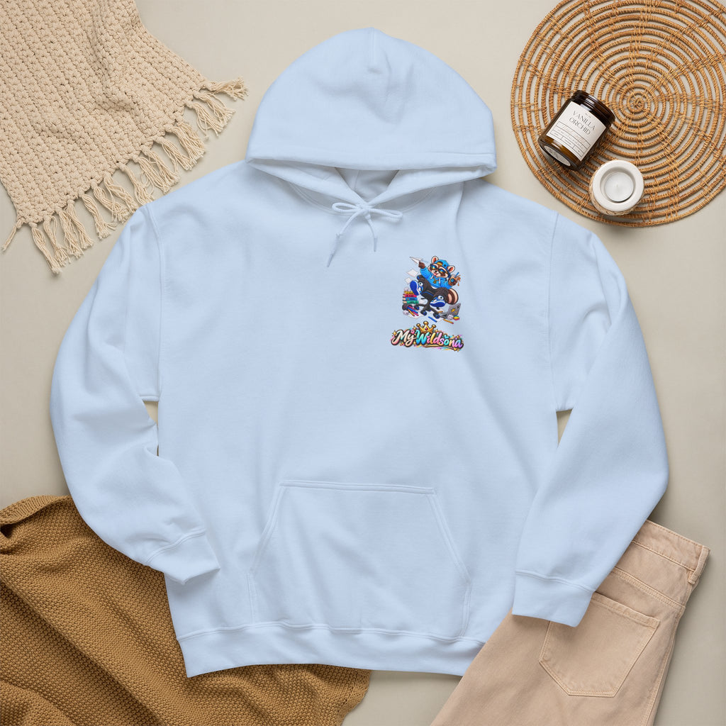 My Wildsona Mischievous Racoon Hoodie — Cute Raccoon Graphic Sweatshirt