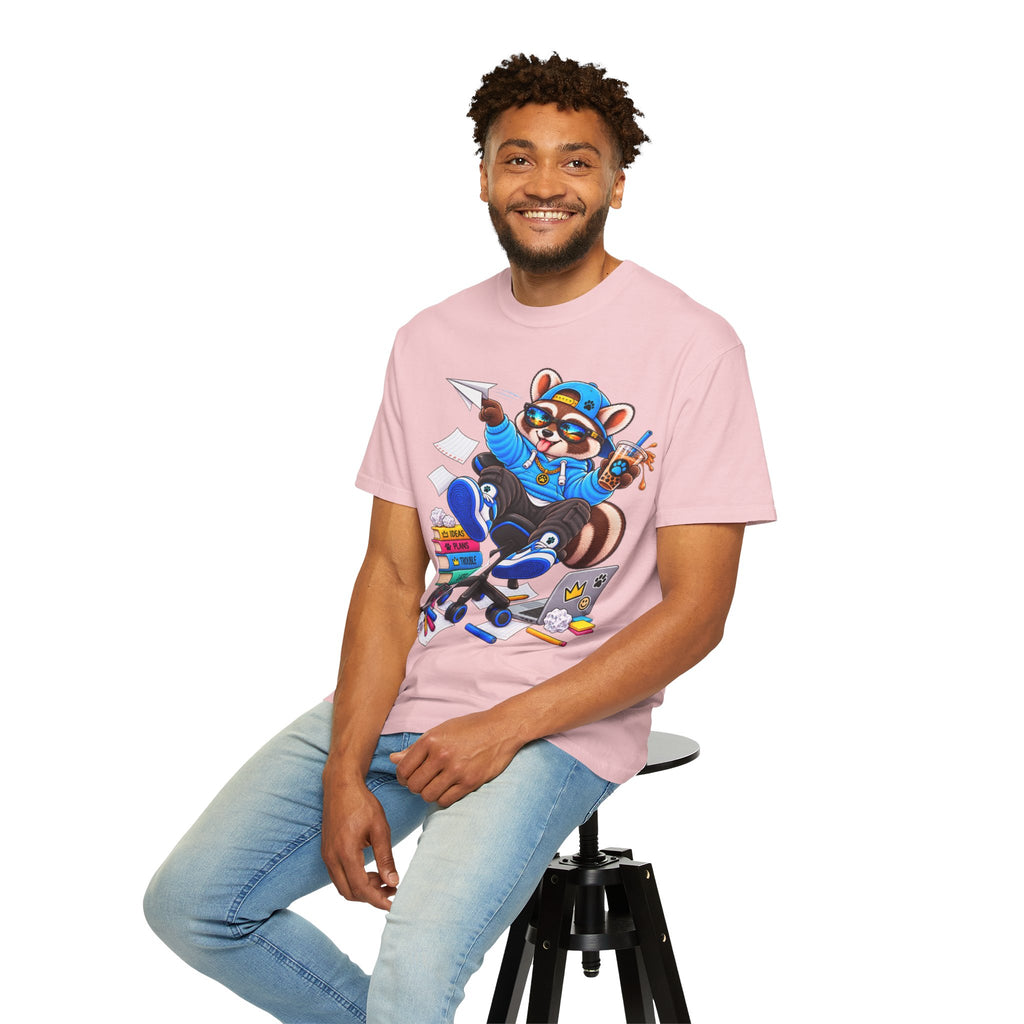 Mischievous Remy Raccoon Graphic T-Shirt