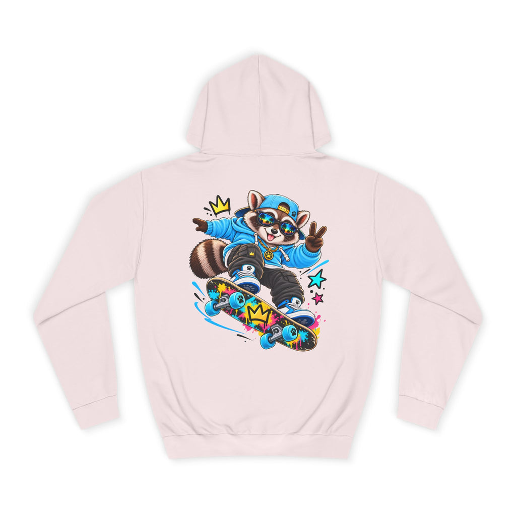 Skateboarding Remy Raccoon Hoodie
