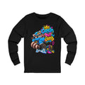 Crash Out Energy Raccoon Long Sleeve Tee