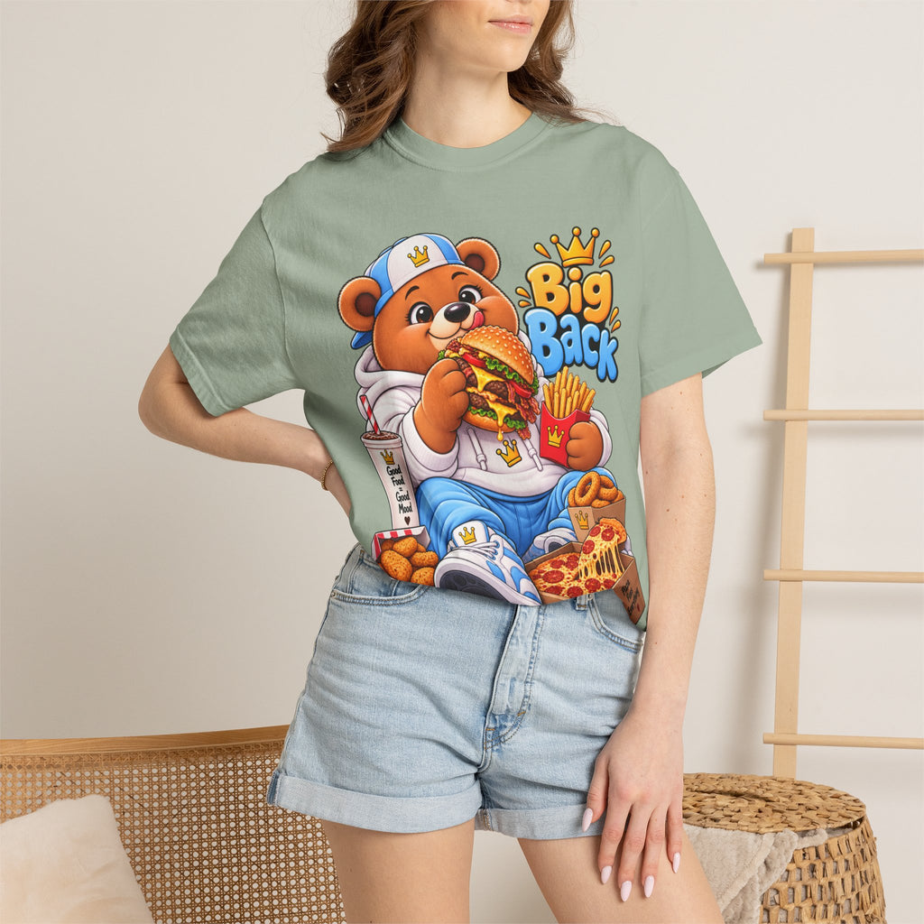 Mochi Big Back Bear - Fast Food - T-Shirt