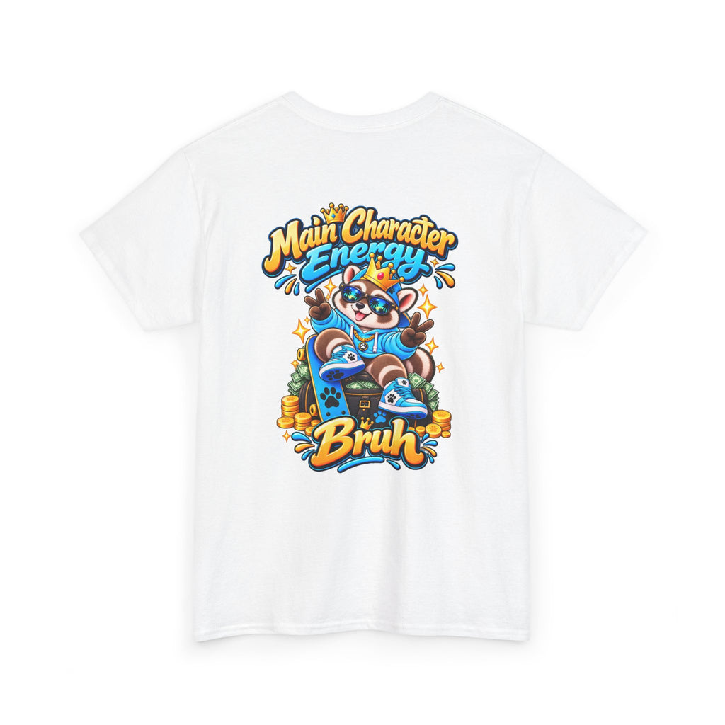 Remy Raccoon Main Character Energy Graphic Tee