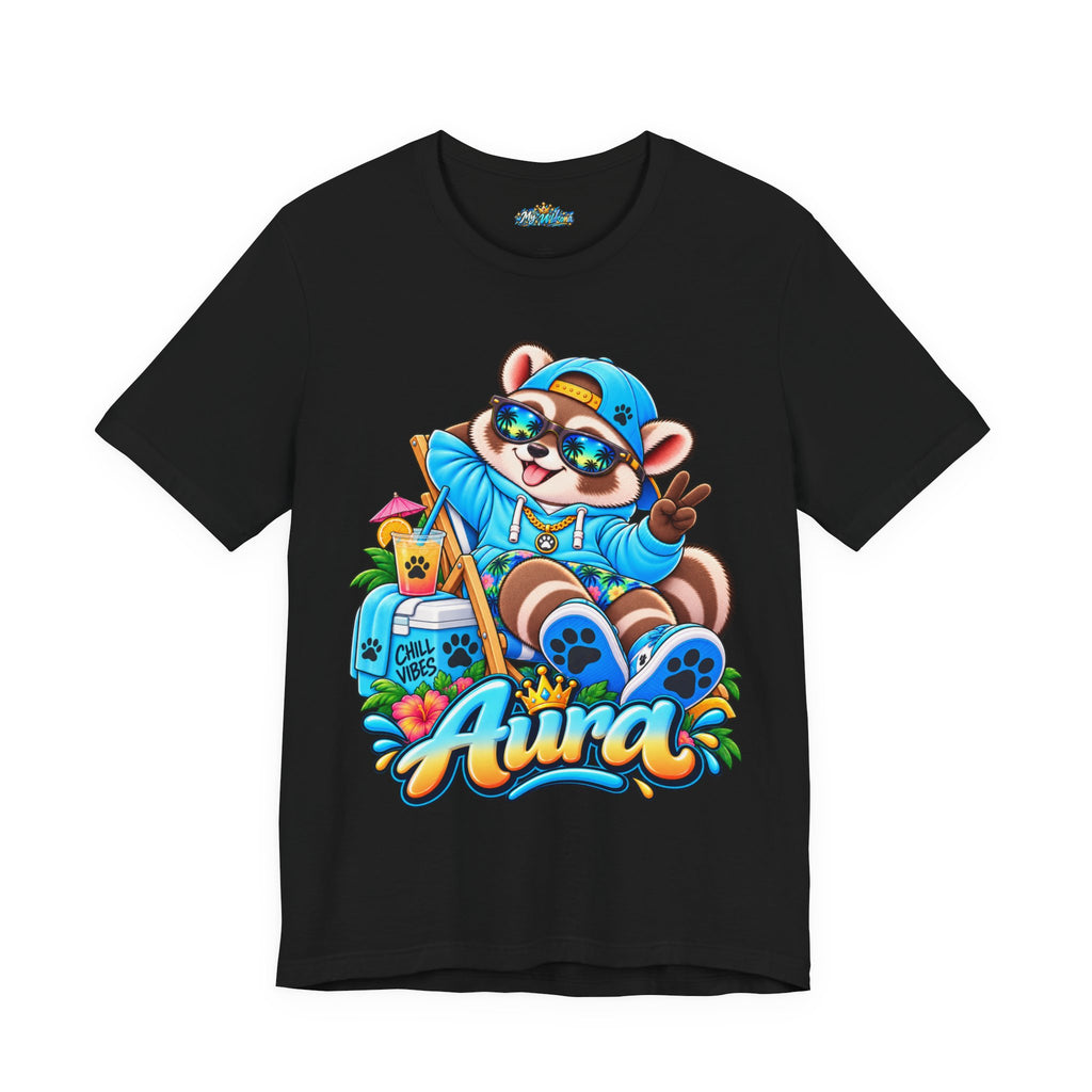 Remy Raccoon Aura - Chest Graphic Tee