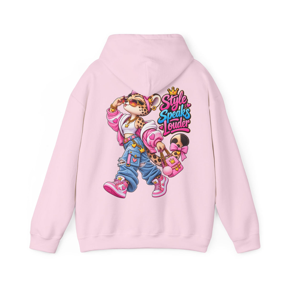 Hoodie — "Style Speaks Louder" Streetwear Graphic Hoodie