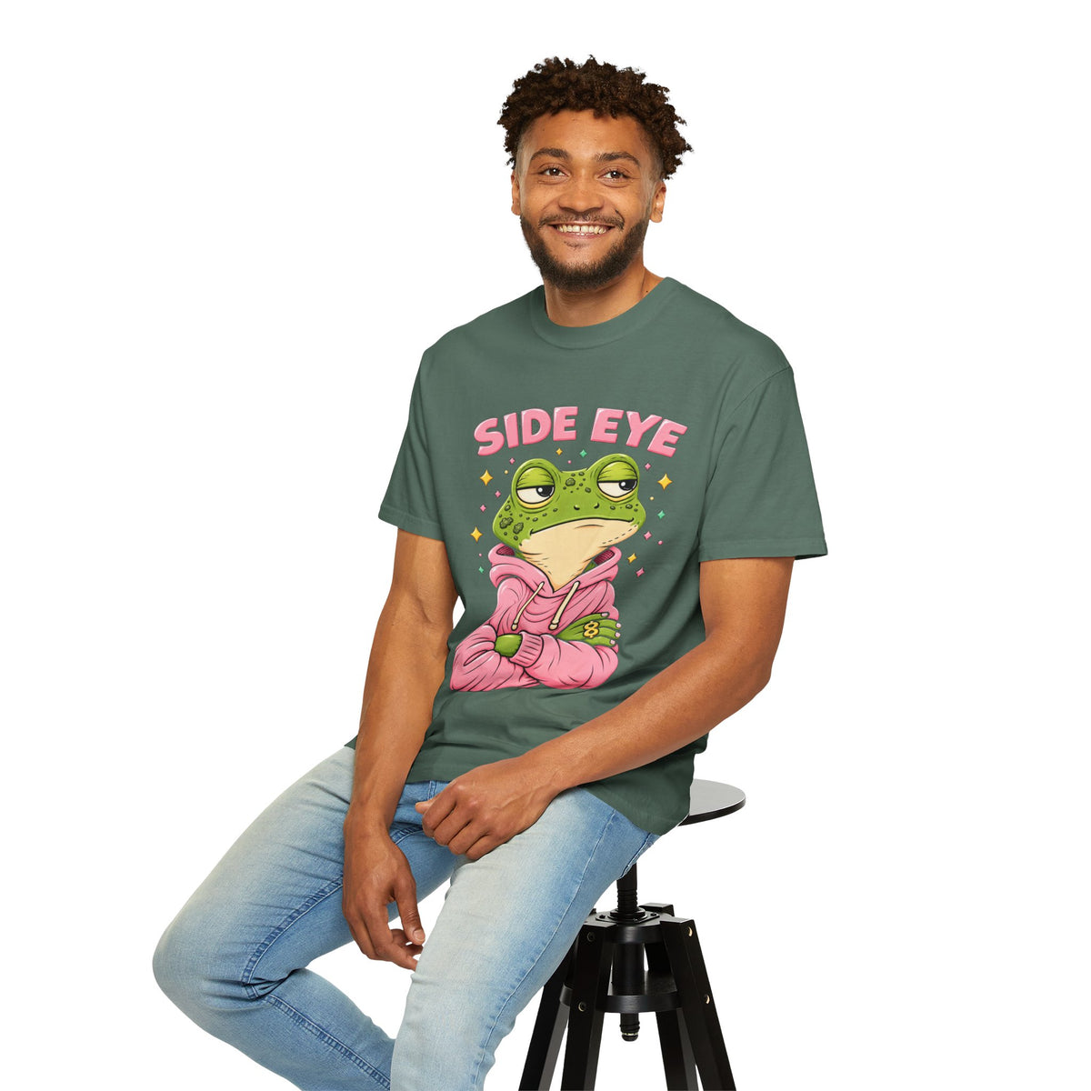 Side Eye Kai the Frog - T-shirt