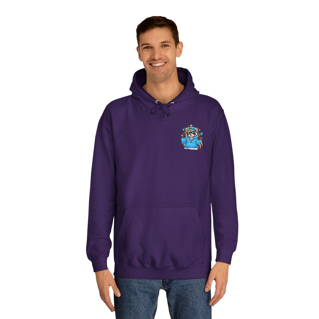 Skateboarding Remy Raccoon Hoodie