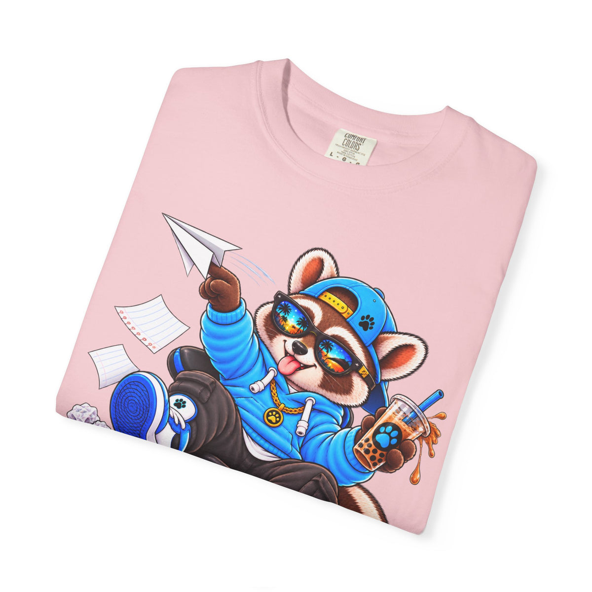 Mischievous Remy Raccoon Graphic T-Shirt