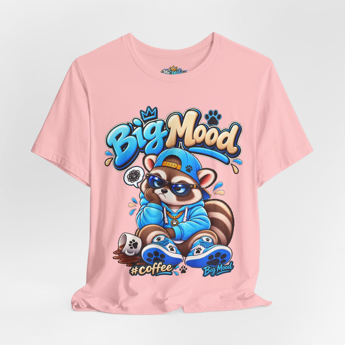 Remy Big Mood Raccoon Coffee T-Shirt