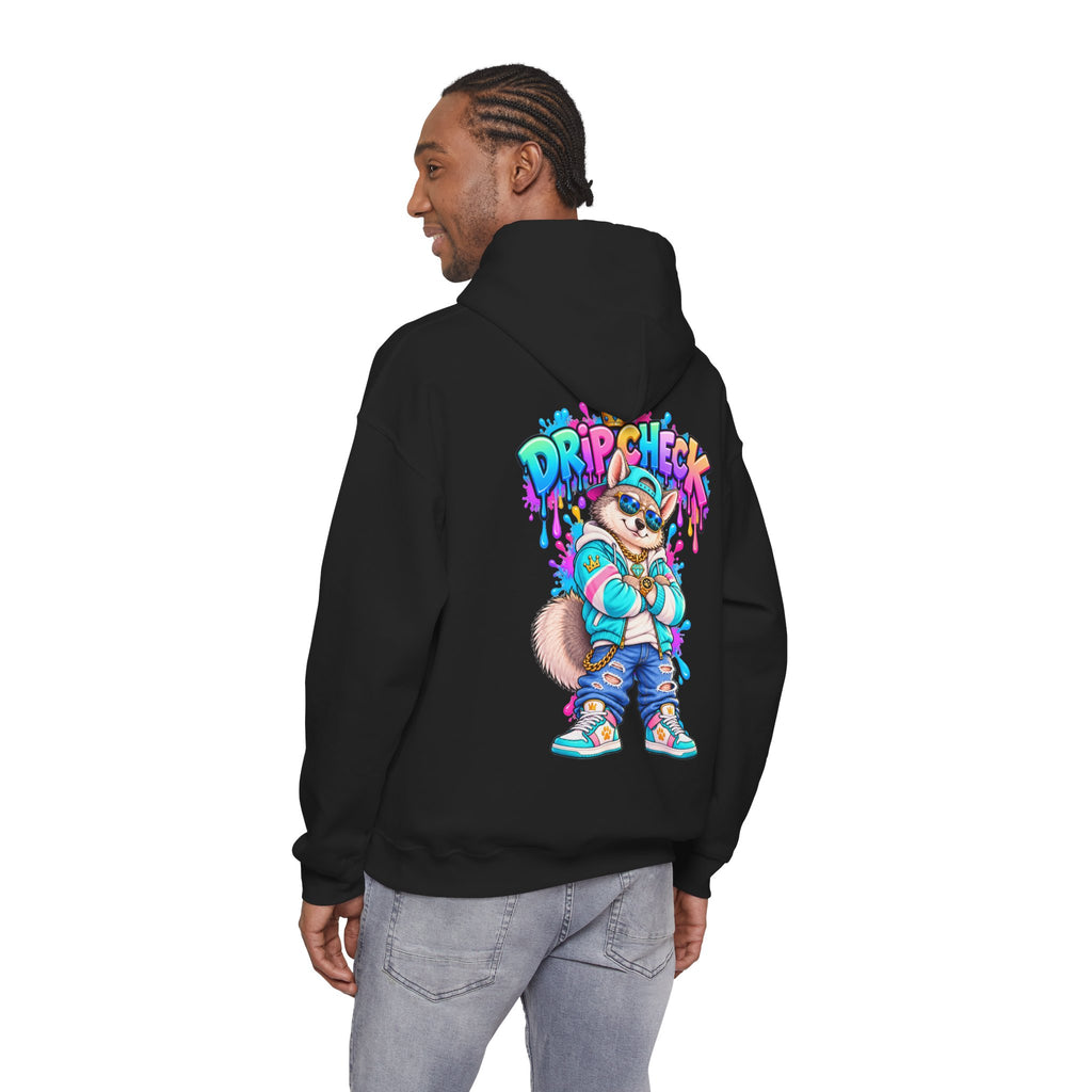 Drip Check - Unisex Heavy Blend™ Hooded Sweatshirt