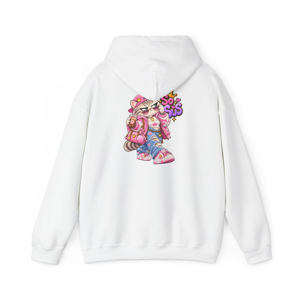 Kawaii So Sus Cat Hoodie – Cute Anime Streetwear Sweatshirt