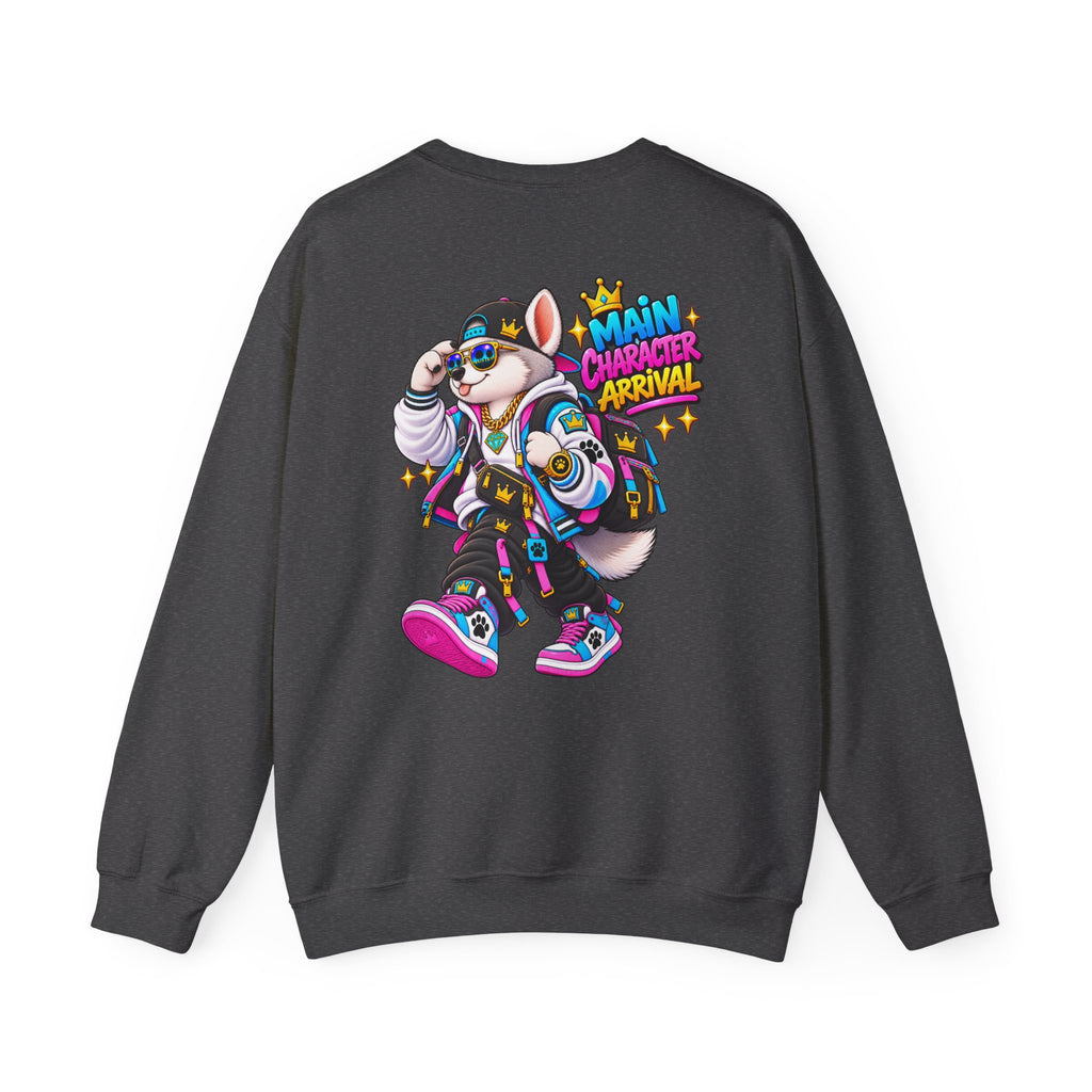 Main Character Husky Unisex Heavy Blend™ Crewneck Sweatshirt