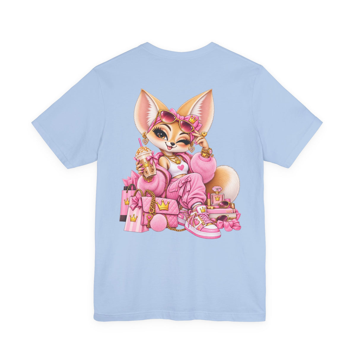Boujee Kitty Tee — Cute Pink Cat Graphic T-Shirt