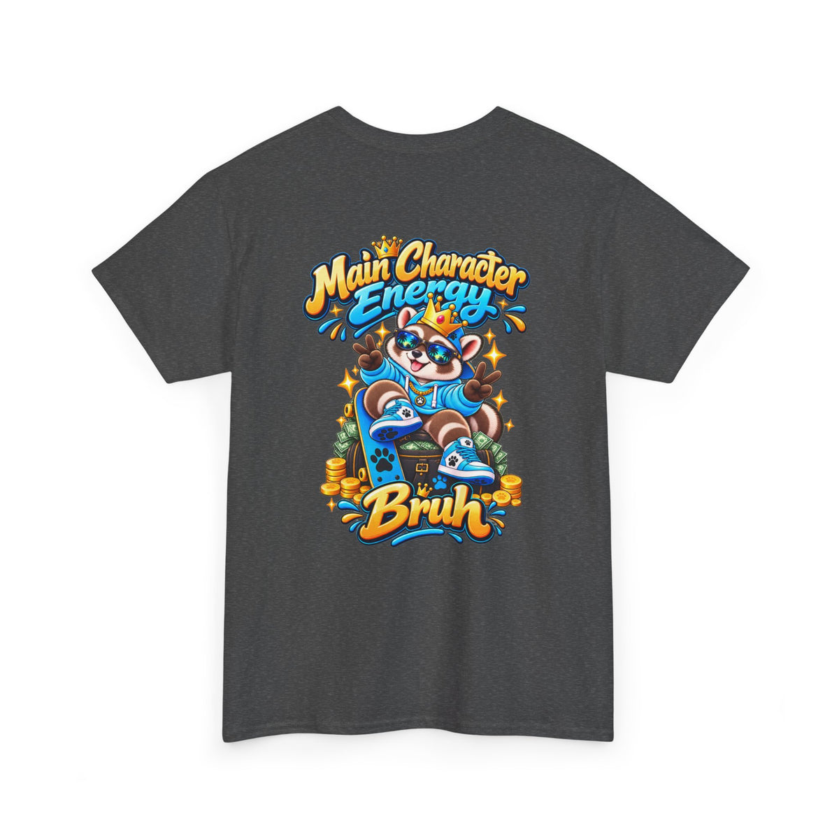Remy Raccoon Main Character Energy Graphic Tee
