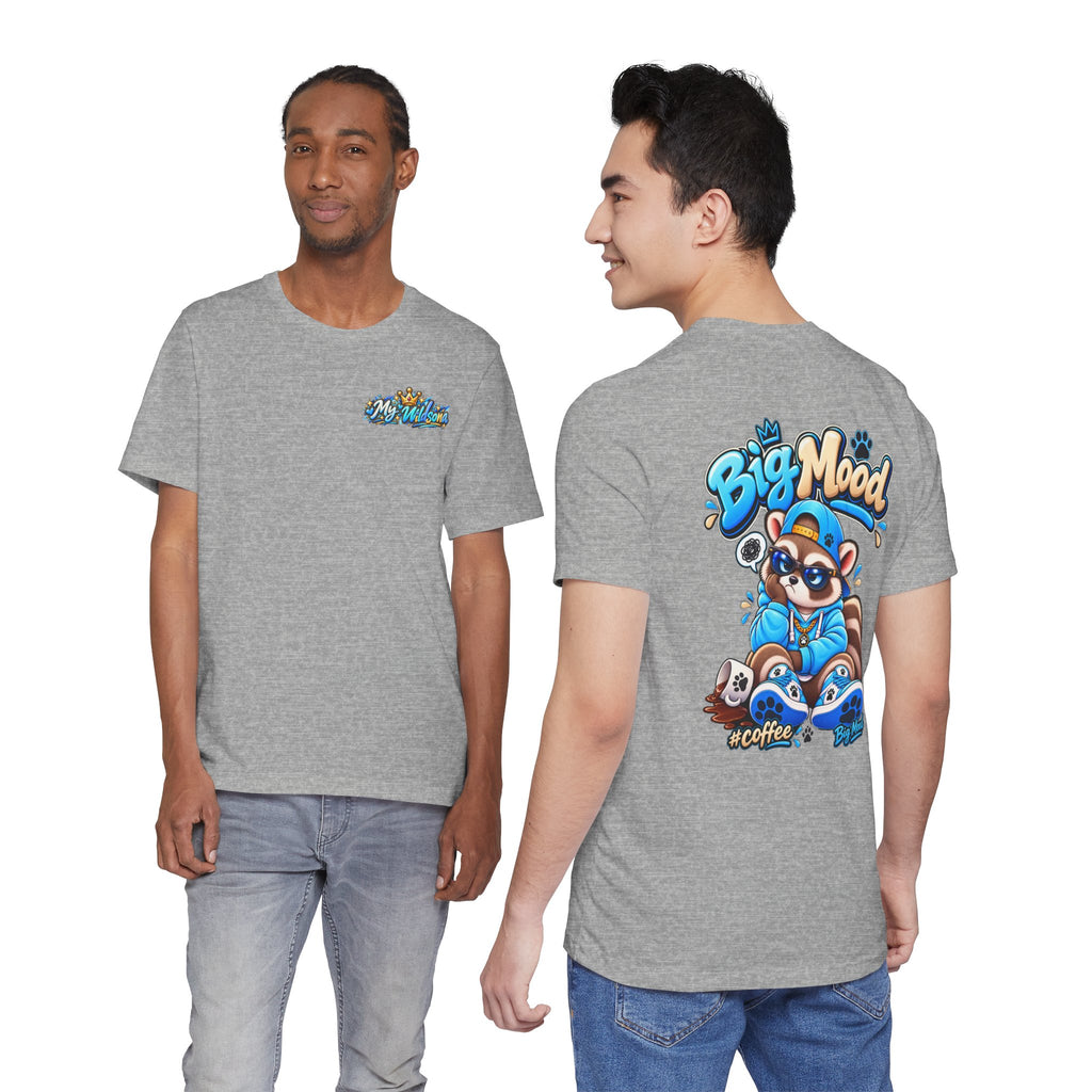 Remy Raccoon Big Mood - Back Graphic - Cute Graphic Tee