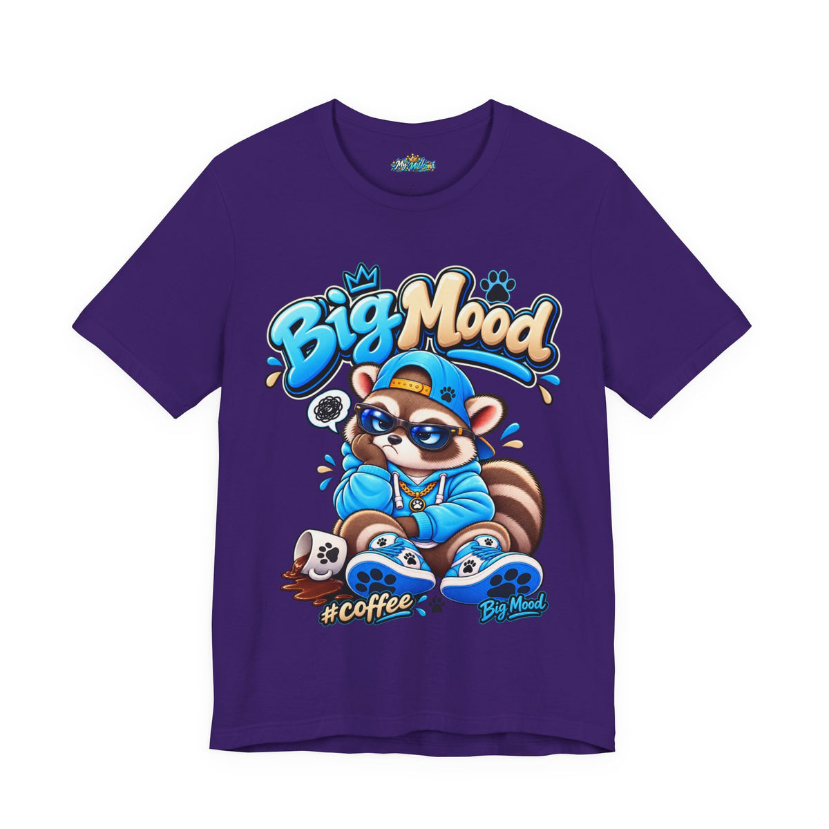 Remy Big Mood Raccoon Coffee T-Shirt
