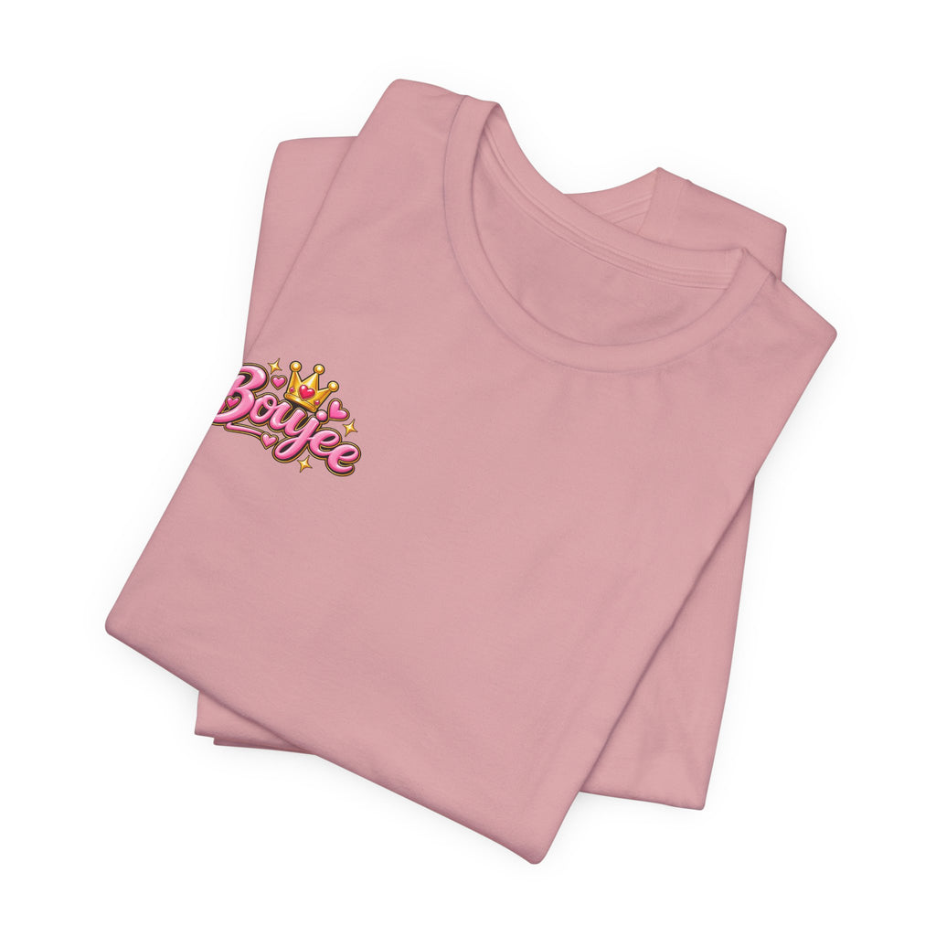 Boujee Kitty Tee — Cute Pink Cat Graphic T-Shirt