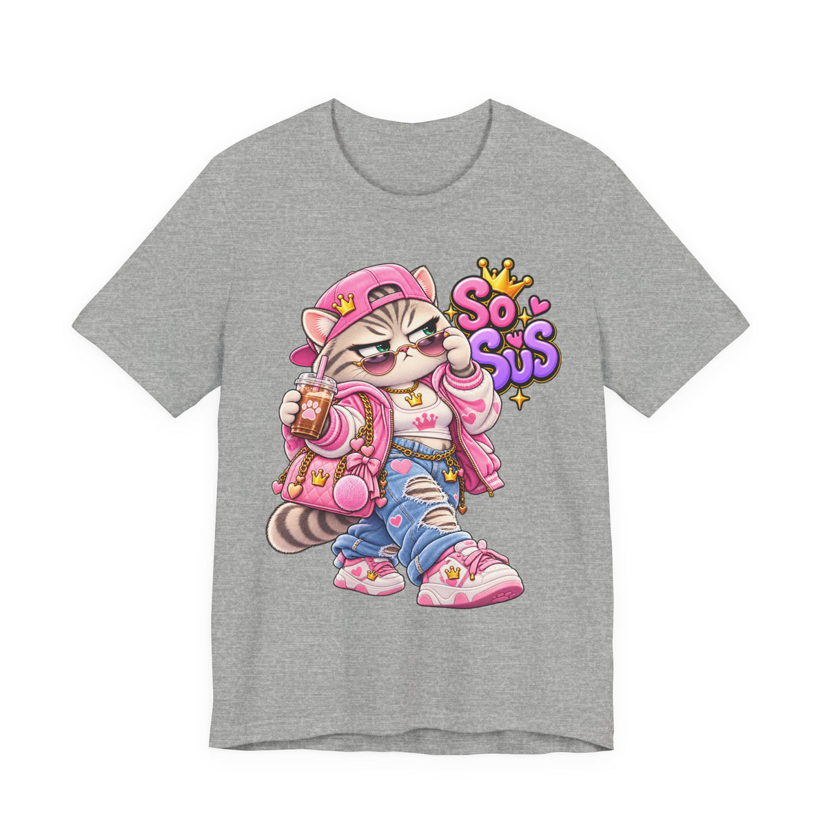 So Sus Streetwear Cat Tee