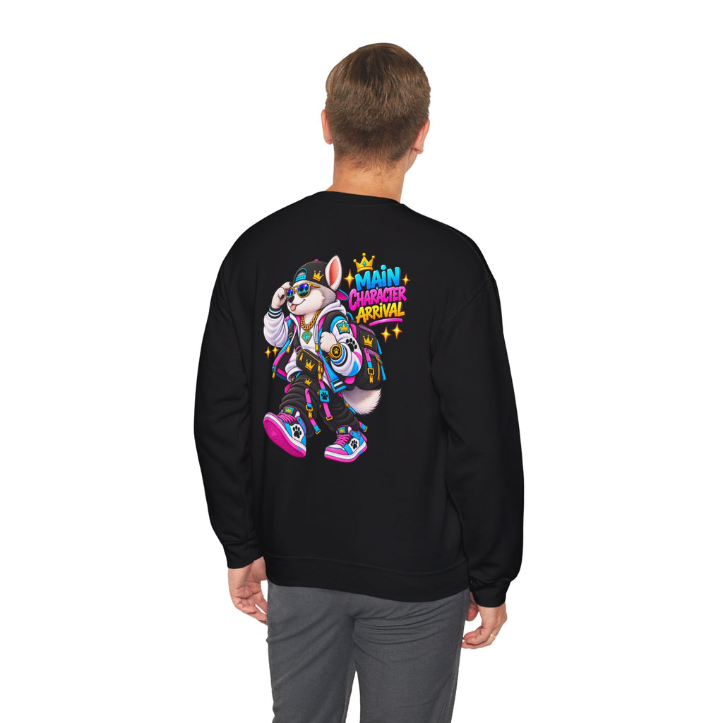 Main Character Husky Unisex Heavy Blend™ Crewneck Sweatshirt
