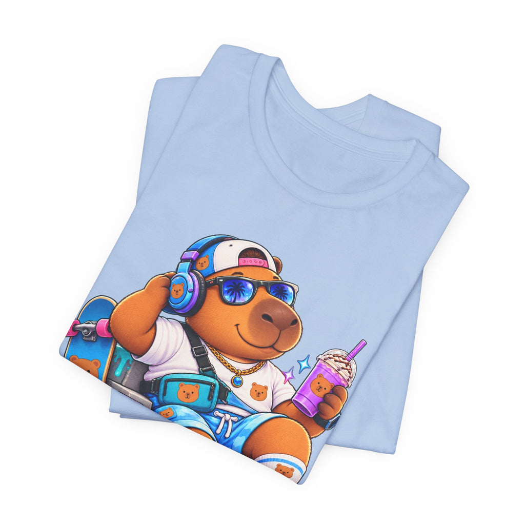 Low Key Slayin' It Capybara T-Shirt