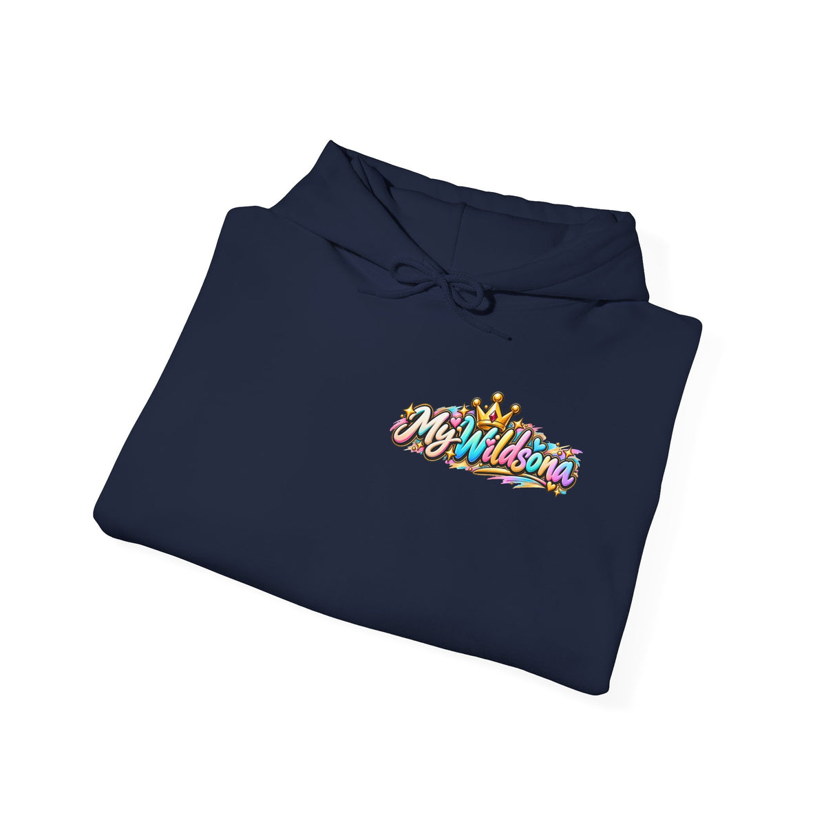 Hoodie — Colorful Big Personality Stay Iconic Pup Graphic