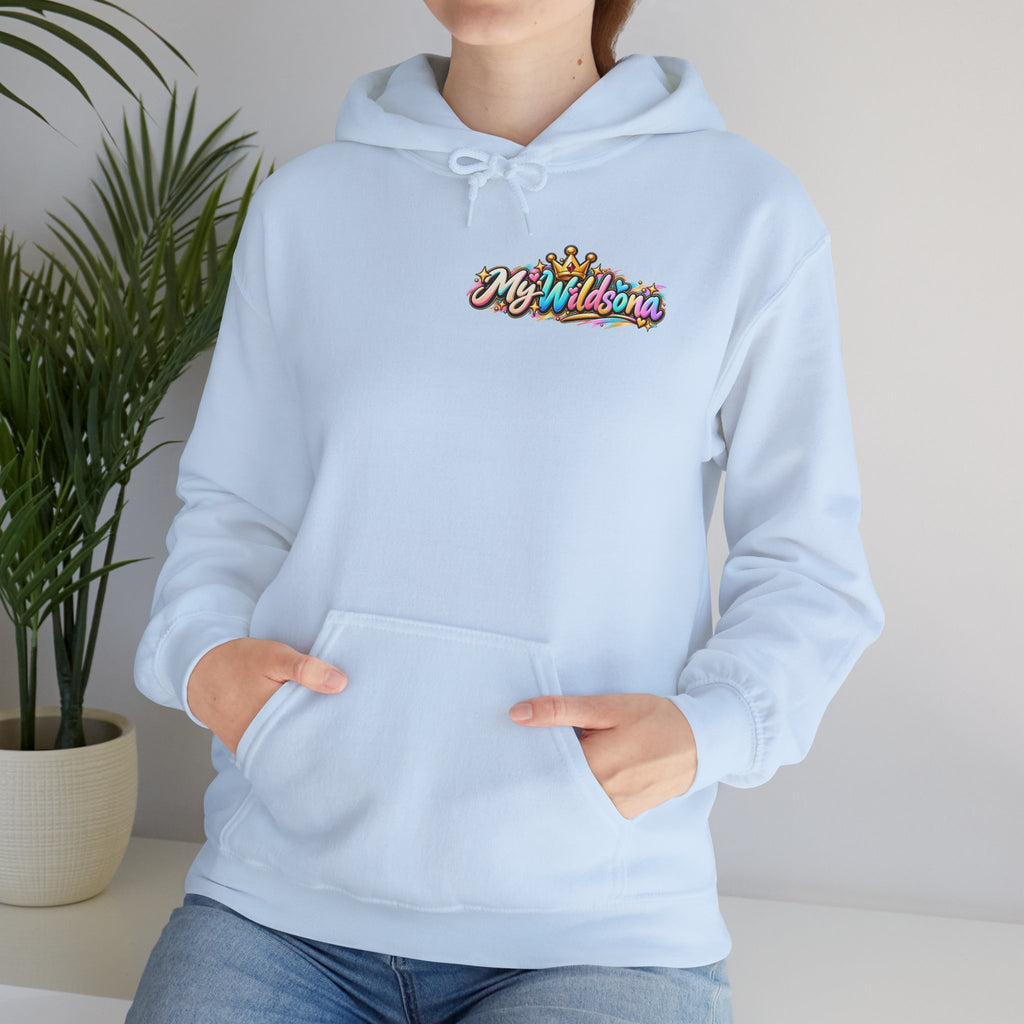 Hoodie — Colorful Big Personality Stay Iconic Pup Graphic