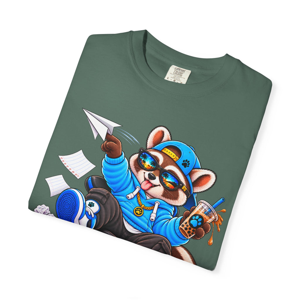 Mischievous Remy Raccoon Graphic T-Shirt