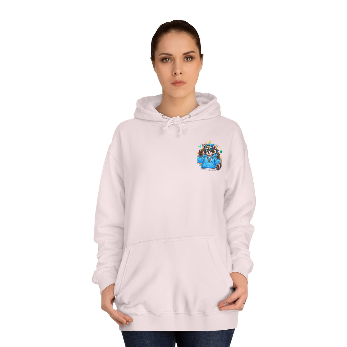 Skateboarding Remy Raccoon Hoodie