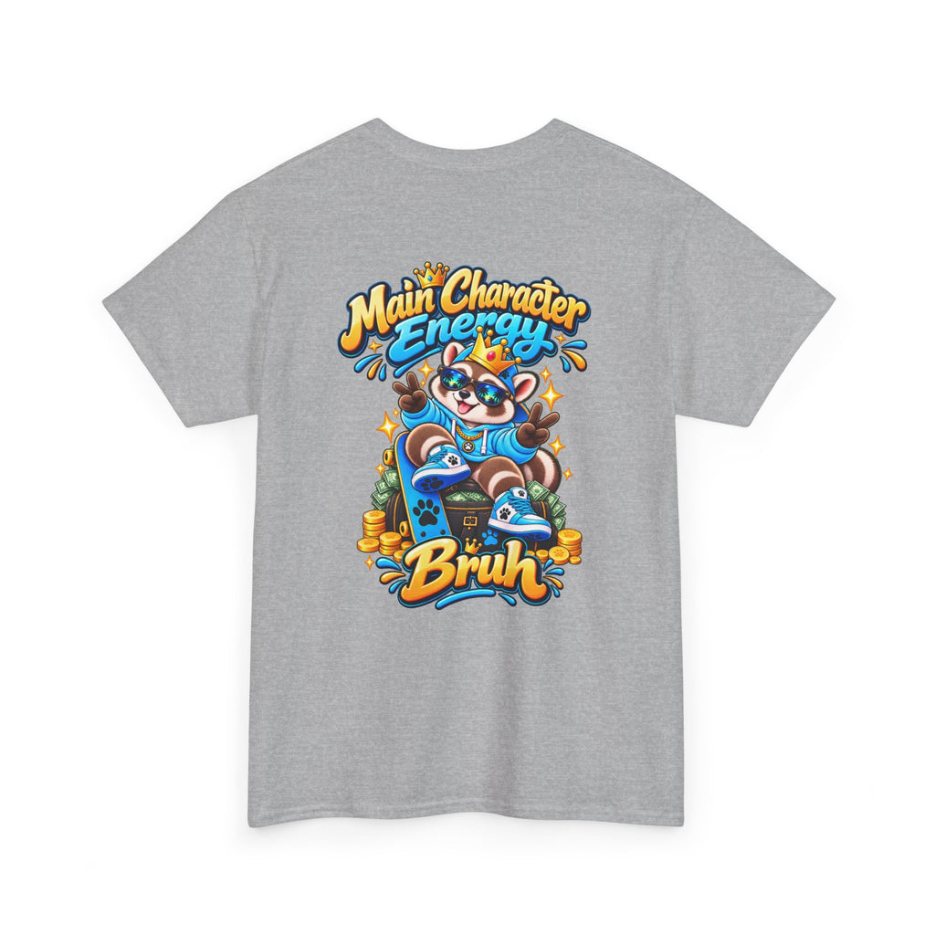 Remy Raccoon Main Character Energy Graphic Tee