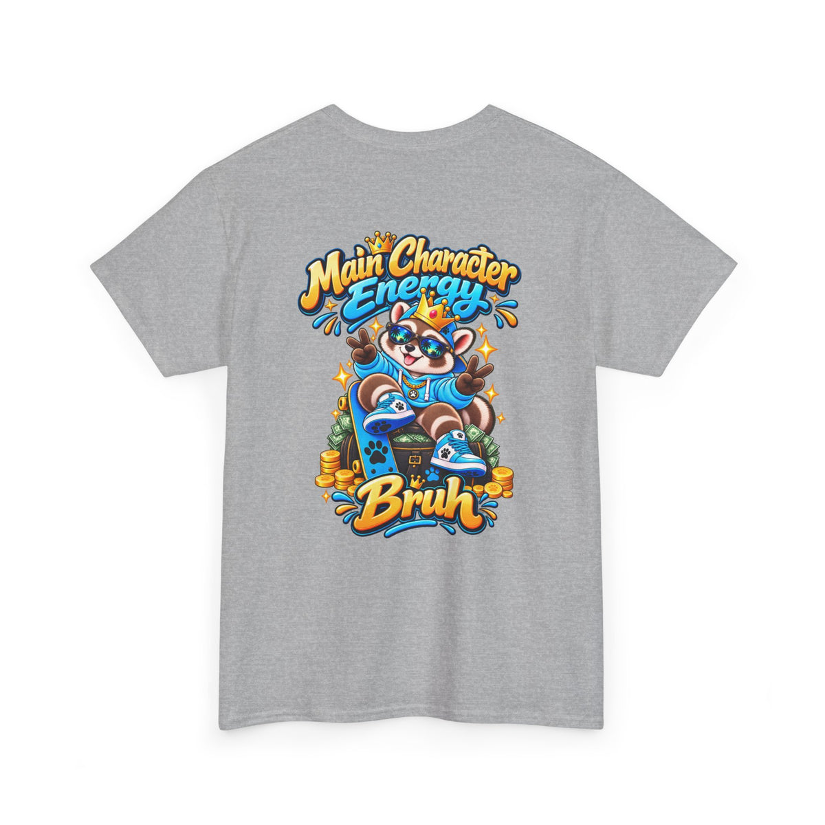 Remy Raccoon Main Character Energy Graphic Tee