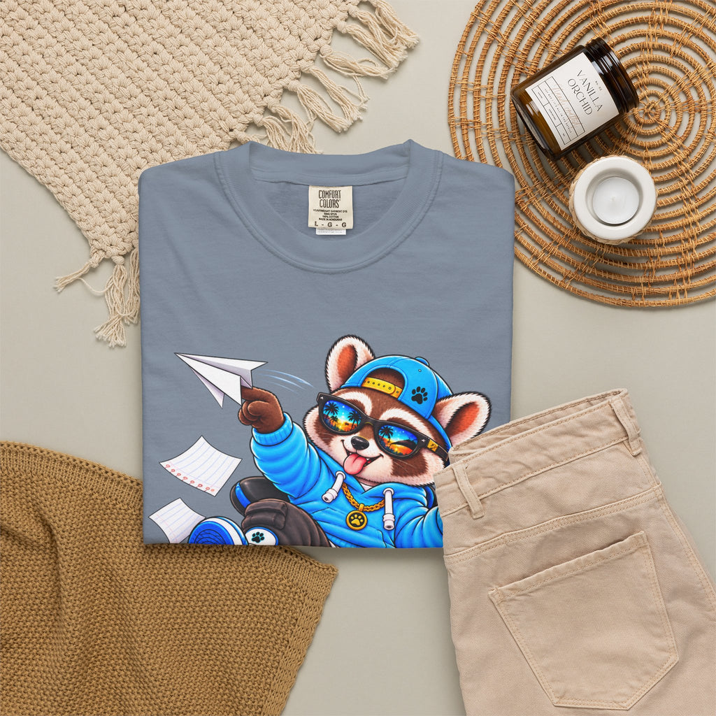 Mischievous Remy Raccoon Graphic T-Shirt
