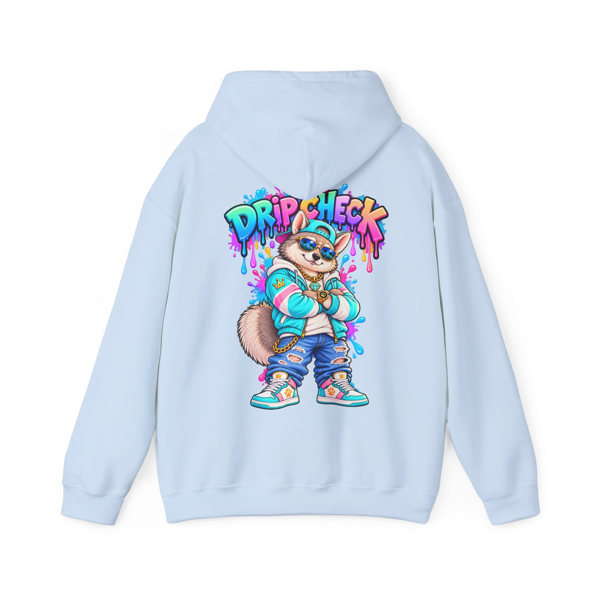 Drip Check - Unisex Heavy Blend™ Hooded Sweatshirt