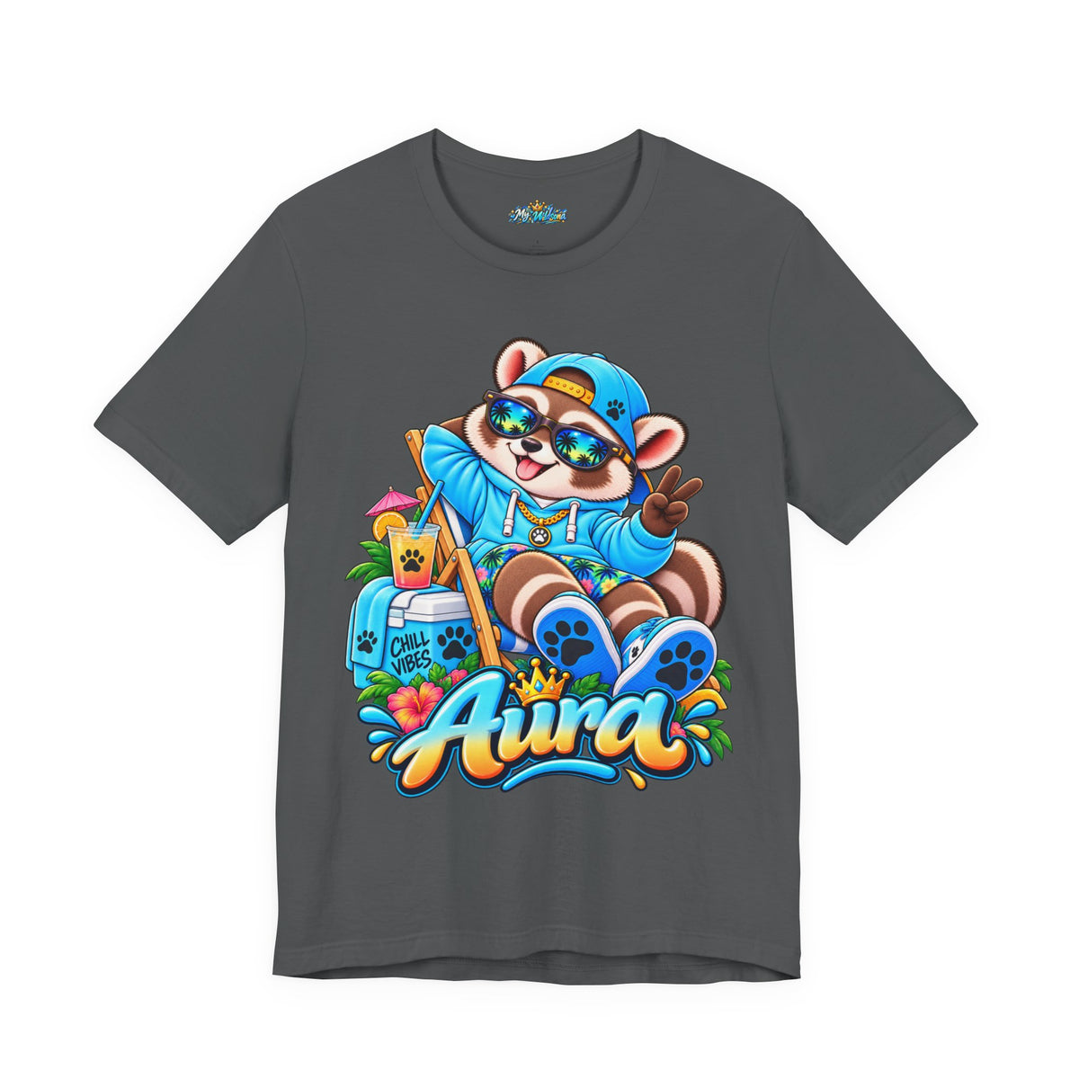 Remy Raccoon Aura - Chest Graphic Tee