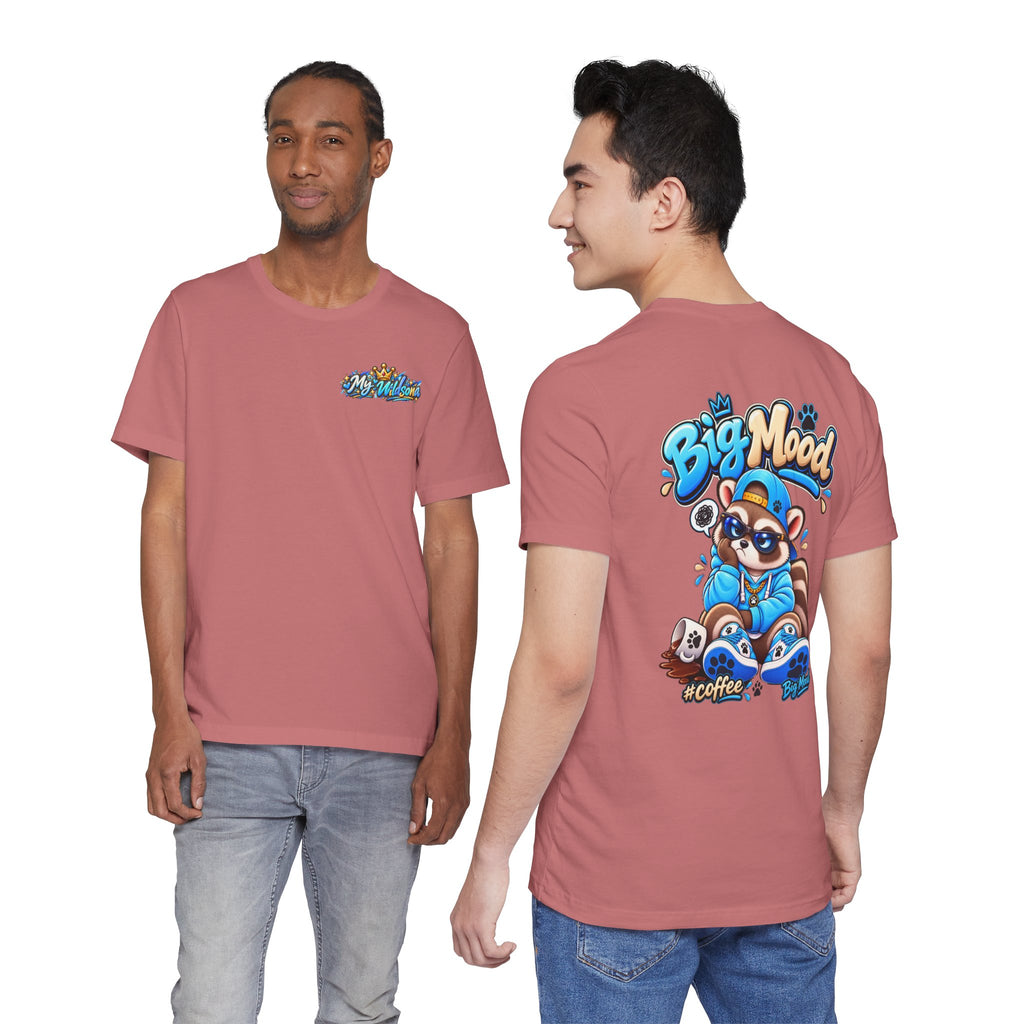 Remy Raccoon Big Mood - Back Graphic - Cute Graphic Tee