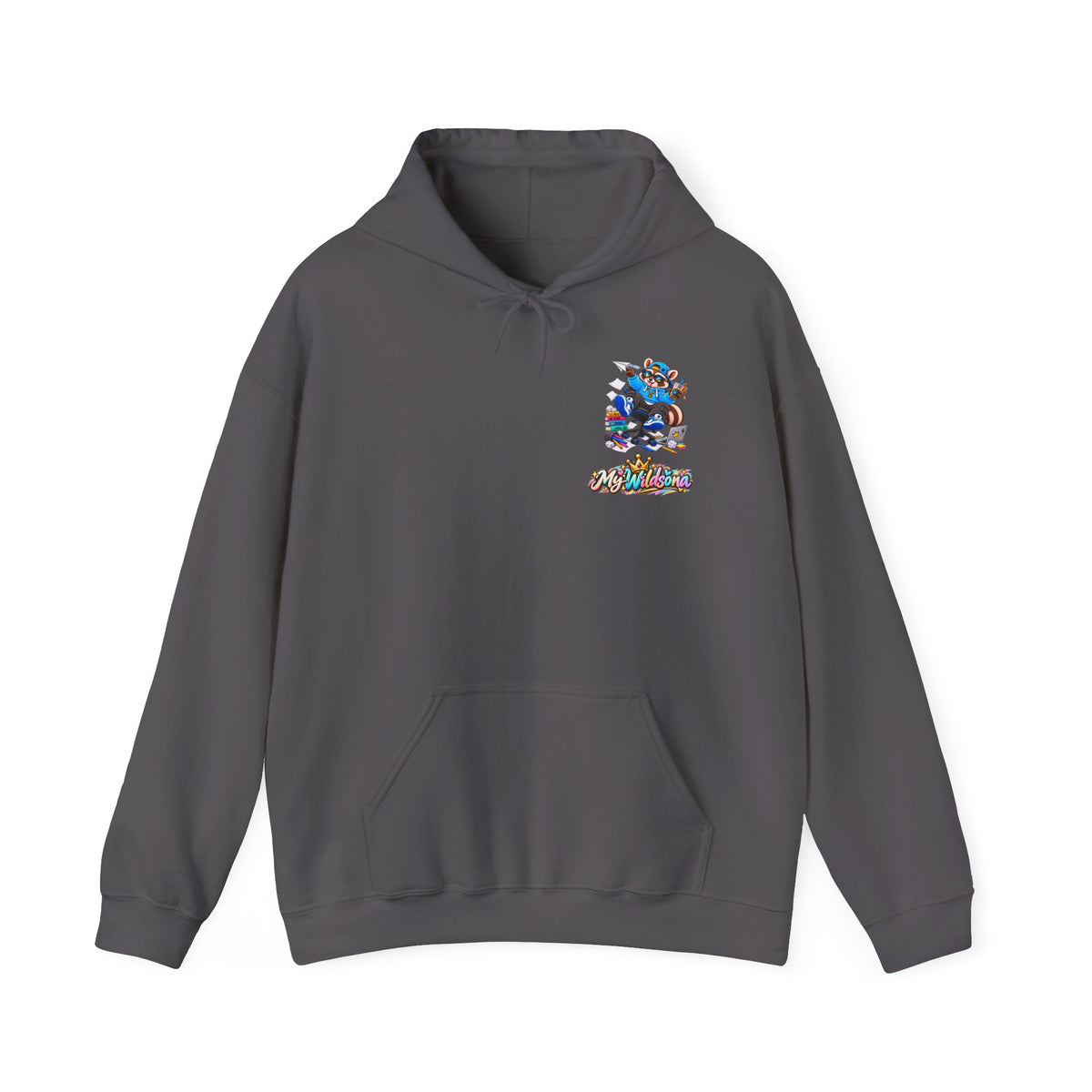 My Wildsona Mischievous Racoon Hoodie — Cute Raccoon Graphic Sweatshirt