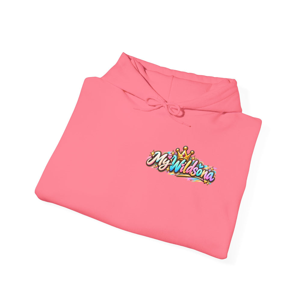 Hoodie — Colorful Big Personality Stay Iconic Pup Graphic