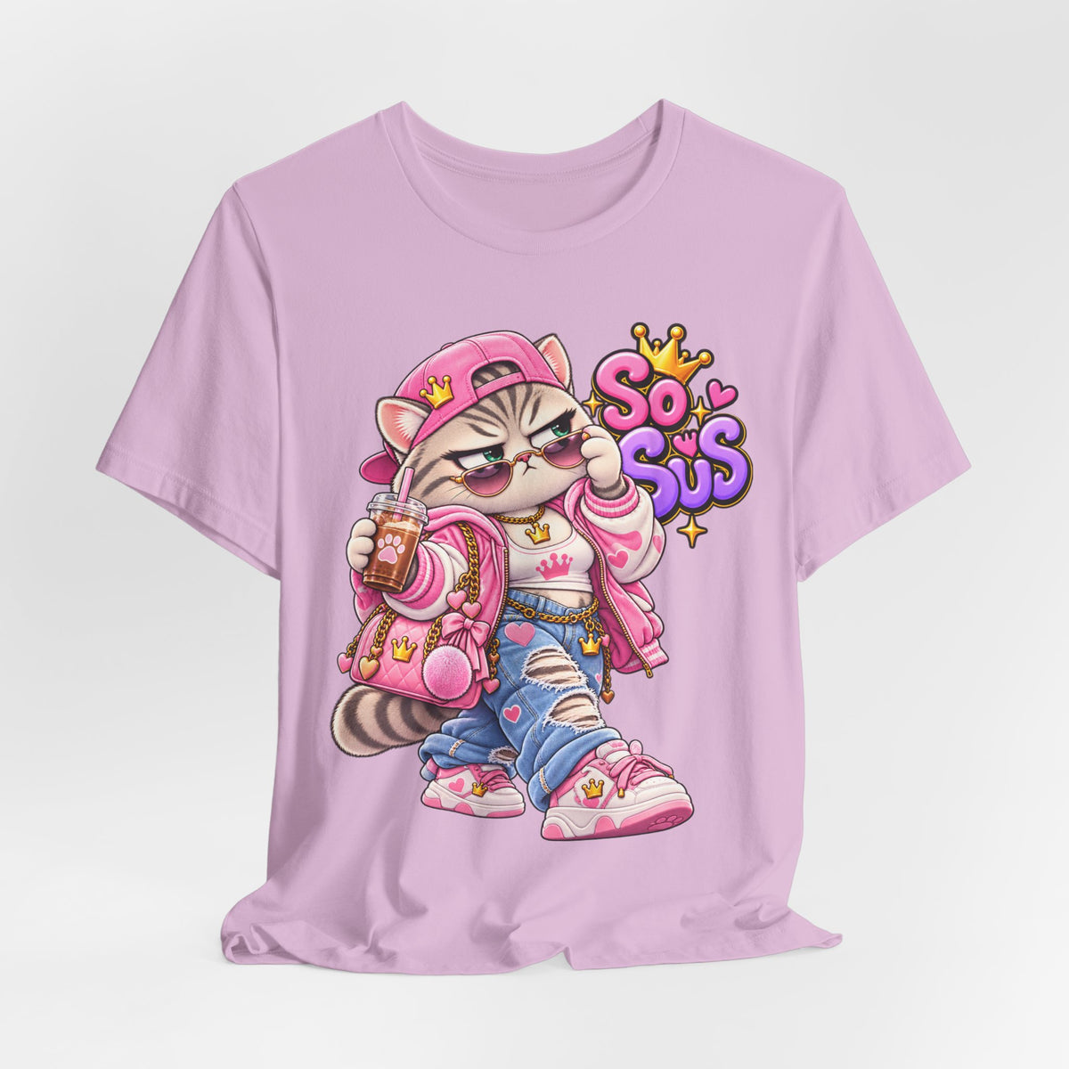 So Sus Streetwear Cat Tee