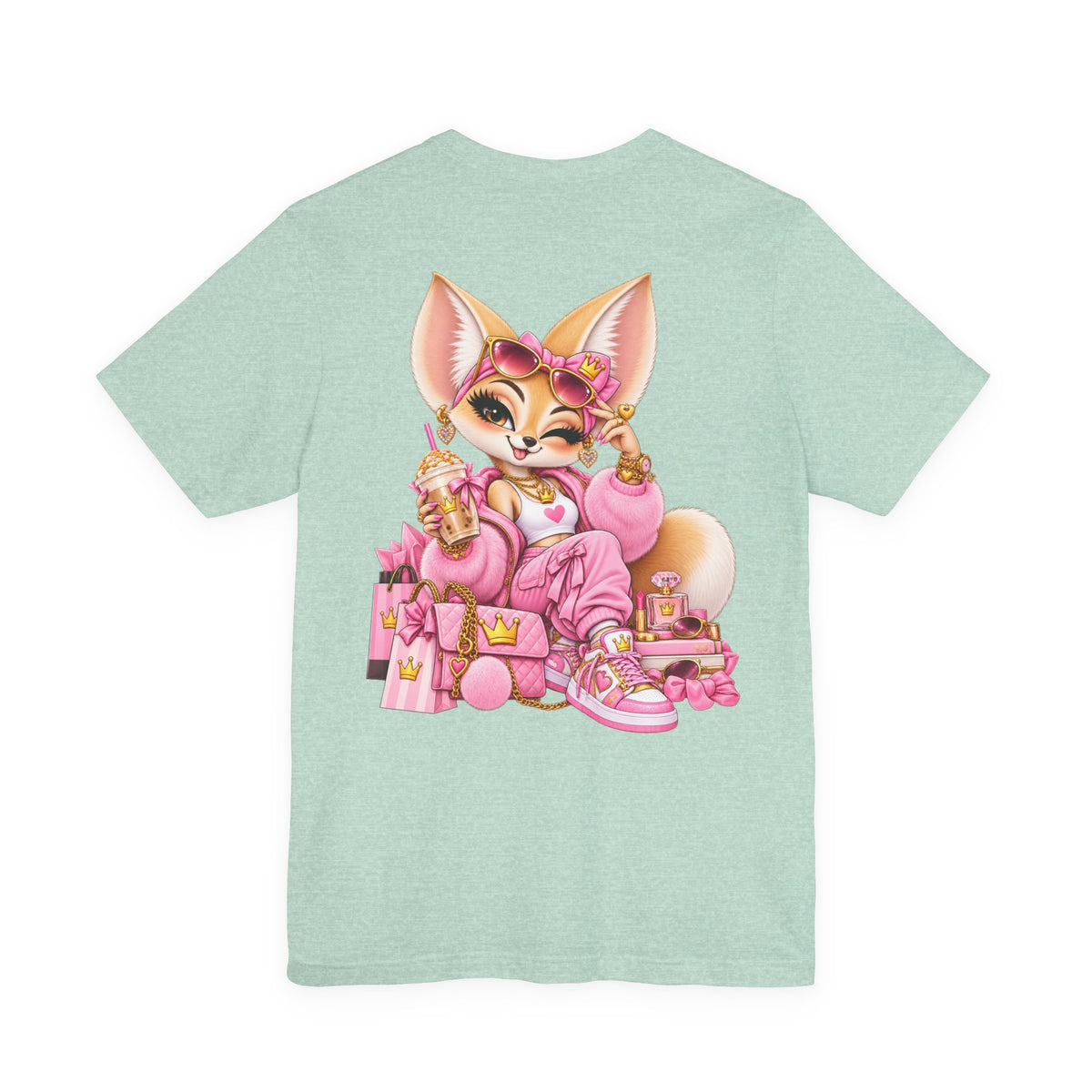 Boujee Kitty Tee — Cute Pink Cat Graphic T-Shirt