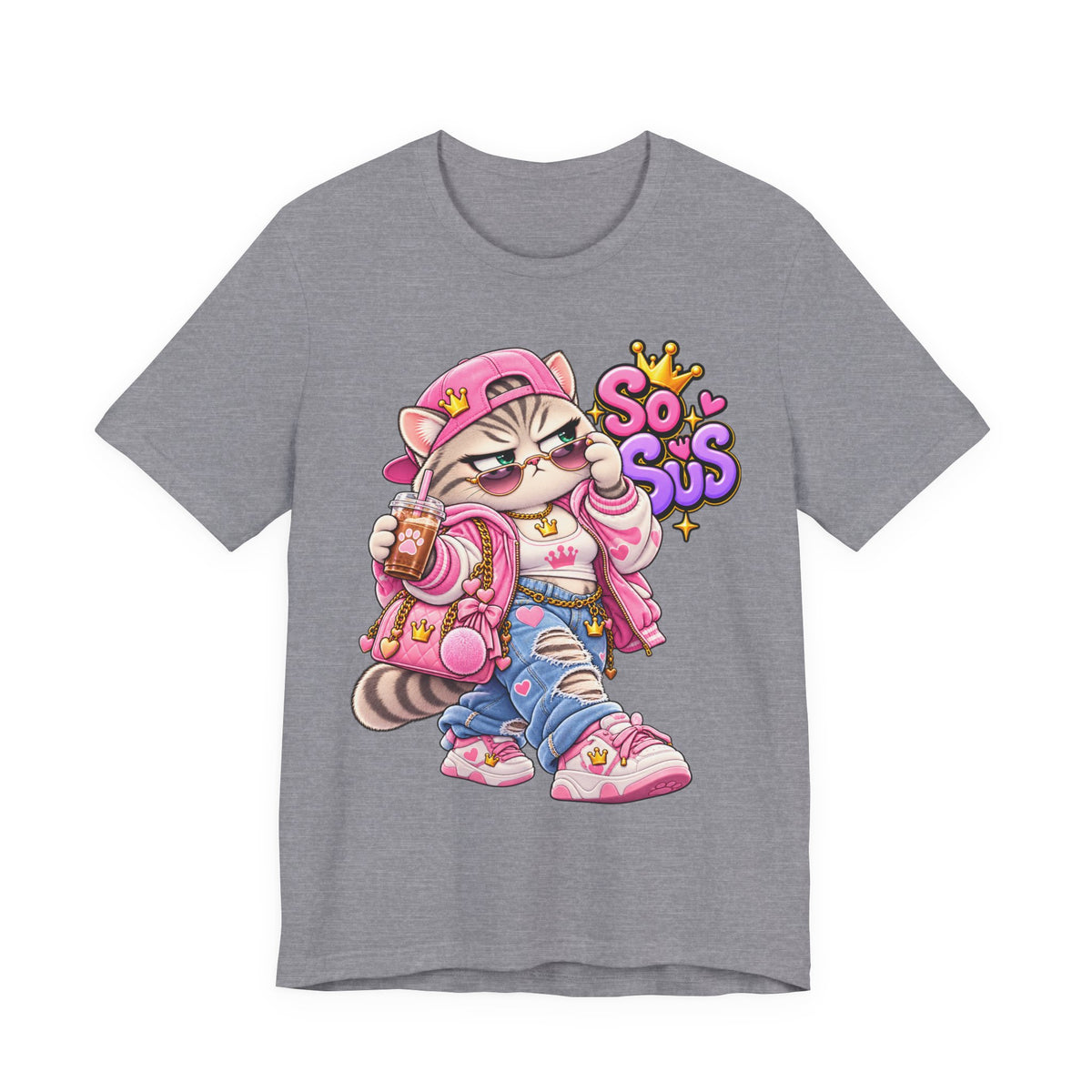 So Sus Streetwear Cat Tee