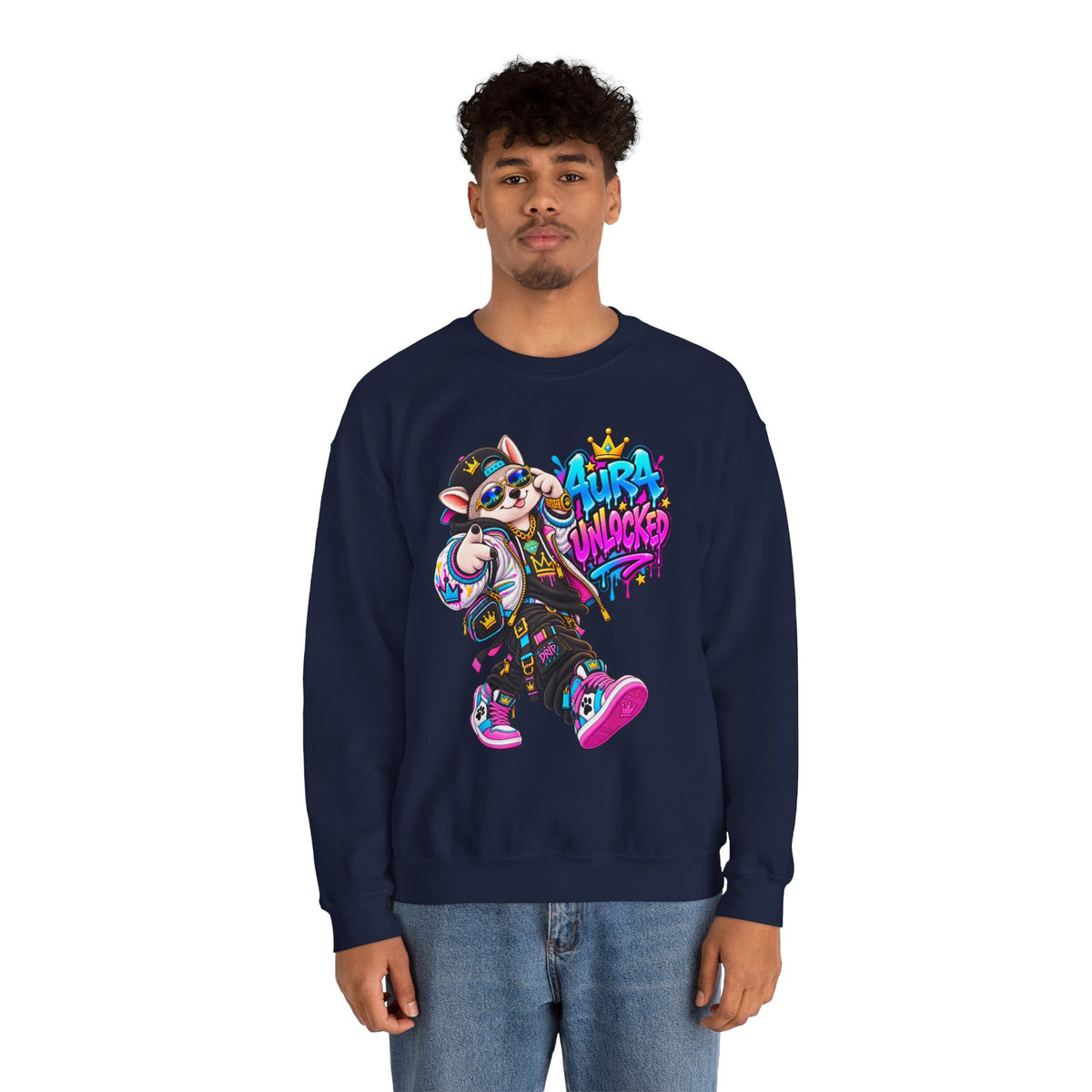 Aura Unlocked - Alaskan Husky - Streetwear  Sweatshirt