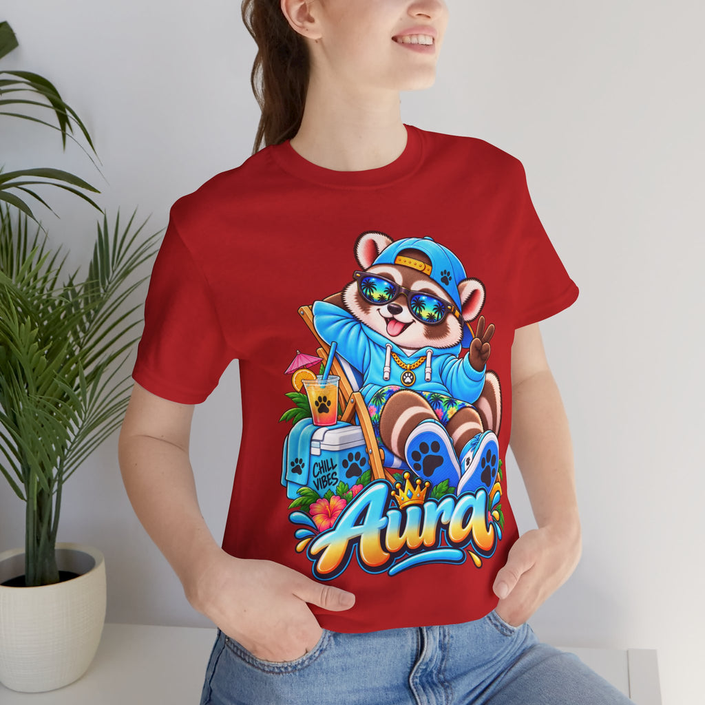 Remy Raccoon Aura - Chest Graphic Tee