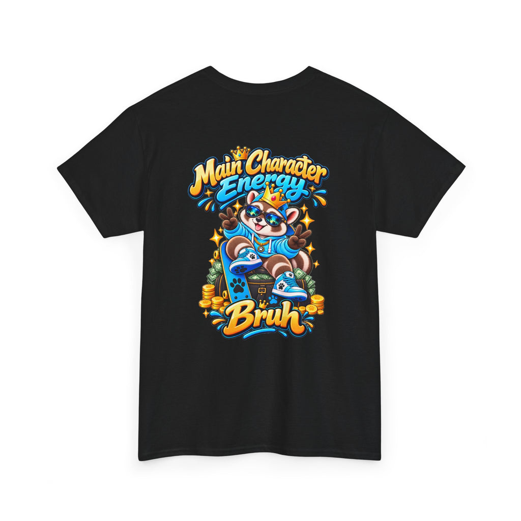 Remy Raccoon Main Character Energy Graphic Tee