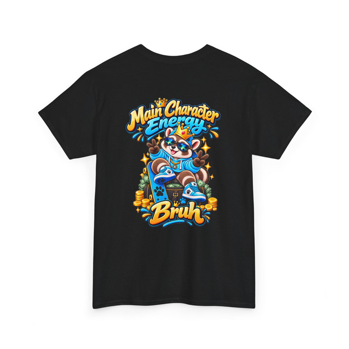 Remy Raccoon Main Character Energy Graphic Tee
