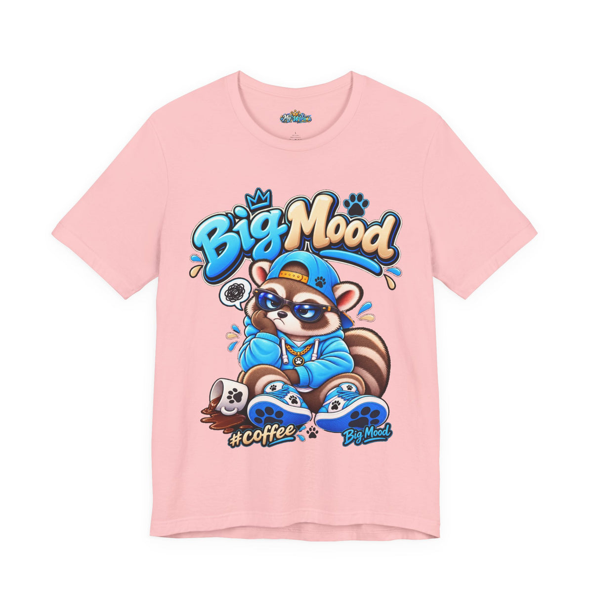 Remy Big Mood Raccoon Coffee T-Shirt