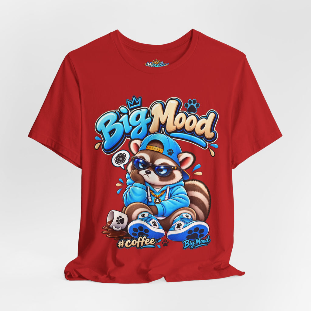 Remy Big Mood Raccoon Coffee T-Shirt