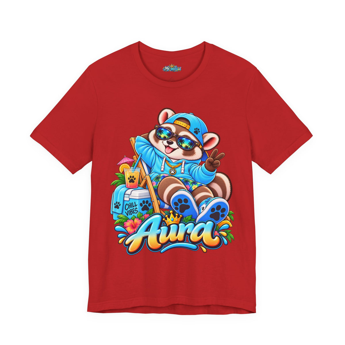 Remy Raccoon Aura - Chest Graphic Tee
