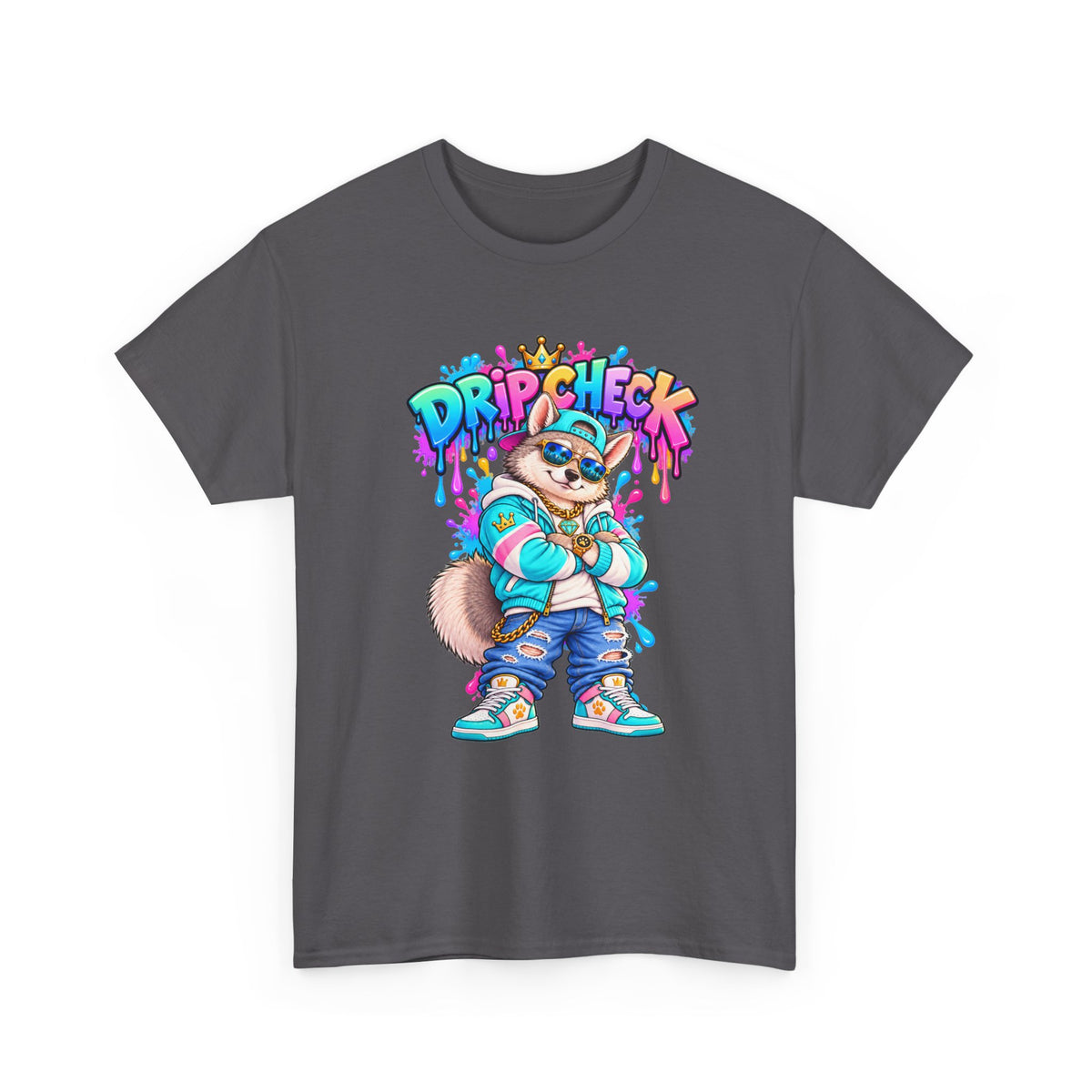 Dripcheck Graphic Tee — Urban Streetwear Cute Animal Shirt