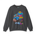 Crash Out Energy Crewneck Sweatshirt — Urban Raccoon Streetwear