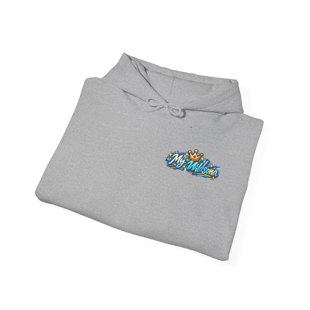 Raccoon Street Art Hoodie – 'Bright Energy' Graffiti Graphic Sweatshirt